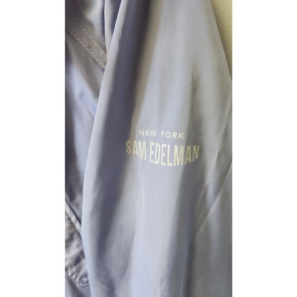 Sam Edelman Hooded Windbreaker Field Midi Anorak Utility Jacket Size Small NWOT - Picture 5 of 6